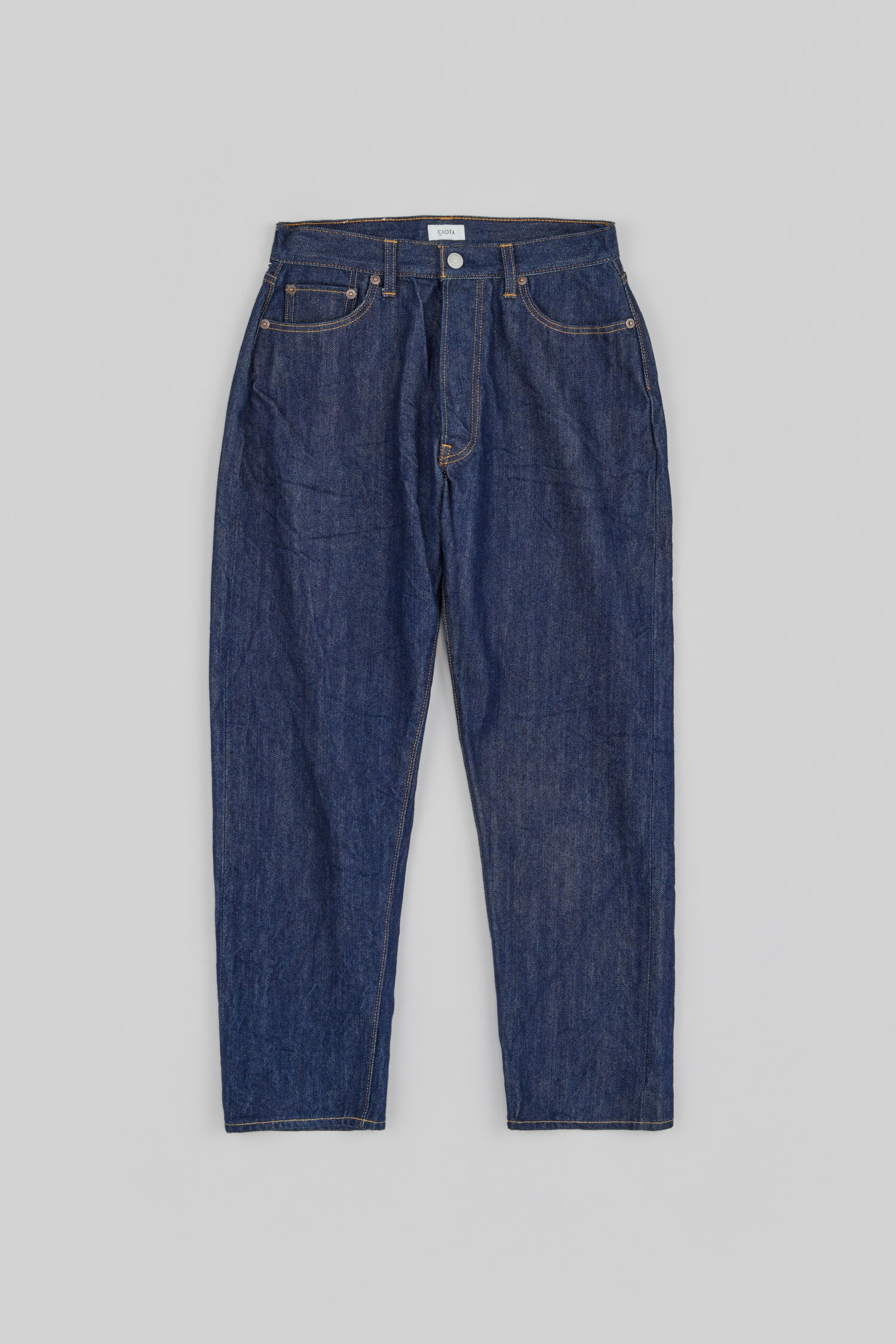 CIOTA INDIGO SUVIN COTTON W'S 13.5oz STRAIGHT DENIM (5色)