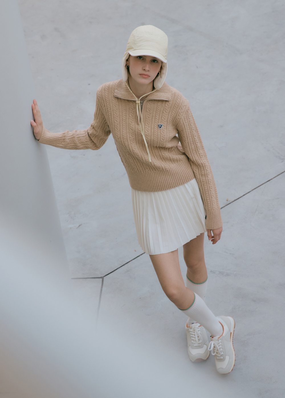 Marithe Francois Girbaud MOUVEMENT W BANDING PLEATS SKI
