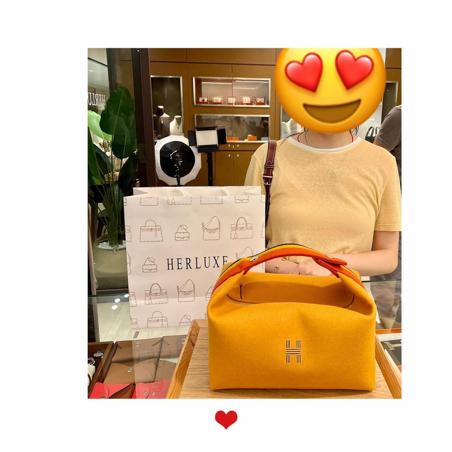 爽快靚靚來pick up橙色飯盒包🥳 非常信任我哋嘅專業意見🫰果斷拍板埋單🫶 多謝你嘅支持🫶