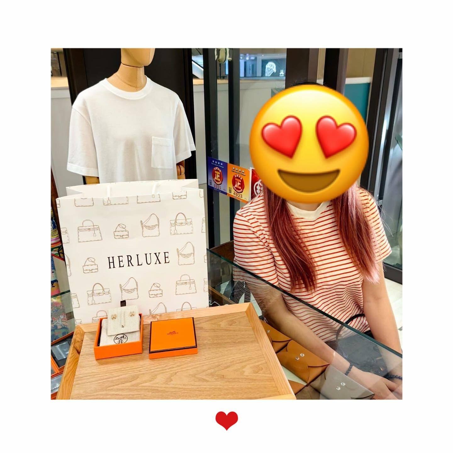 爽快VIP靚靚睇直播落單🥳來pick up耳環💫 話HERLUXE貨品齊全👍市面難買到嘅在HERLUXE可以搵到❤️多謝你嘅支持與關注🫶💪