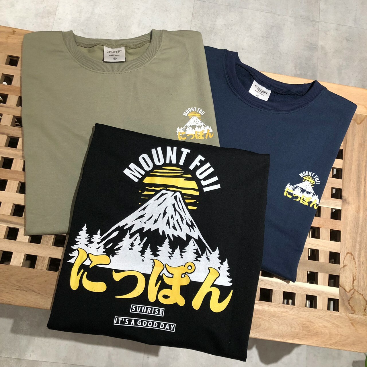 Concept 正韓多款圖Tee