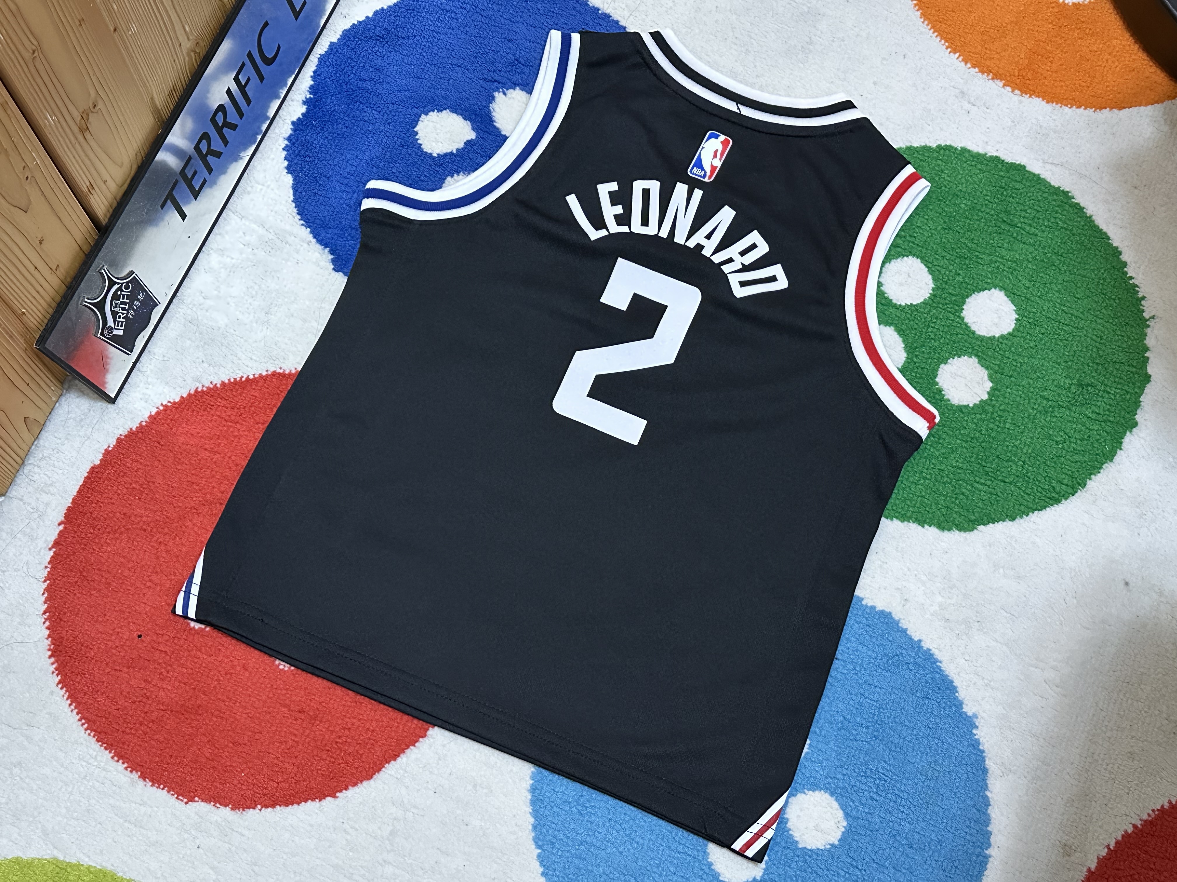NBA球衣 Kawhi Leonard 洛杉磯快艇城市 可愛 童裝 Nike Replica 全新 小童 幼童 非青年版
