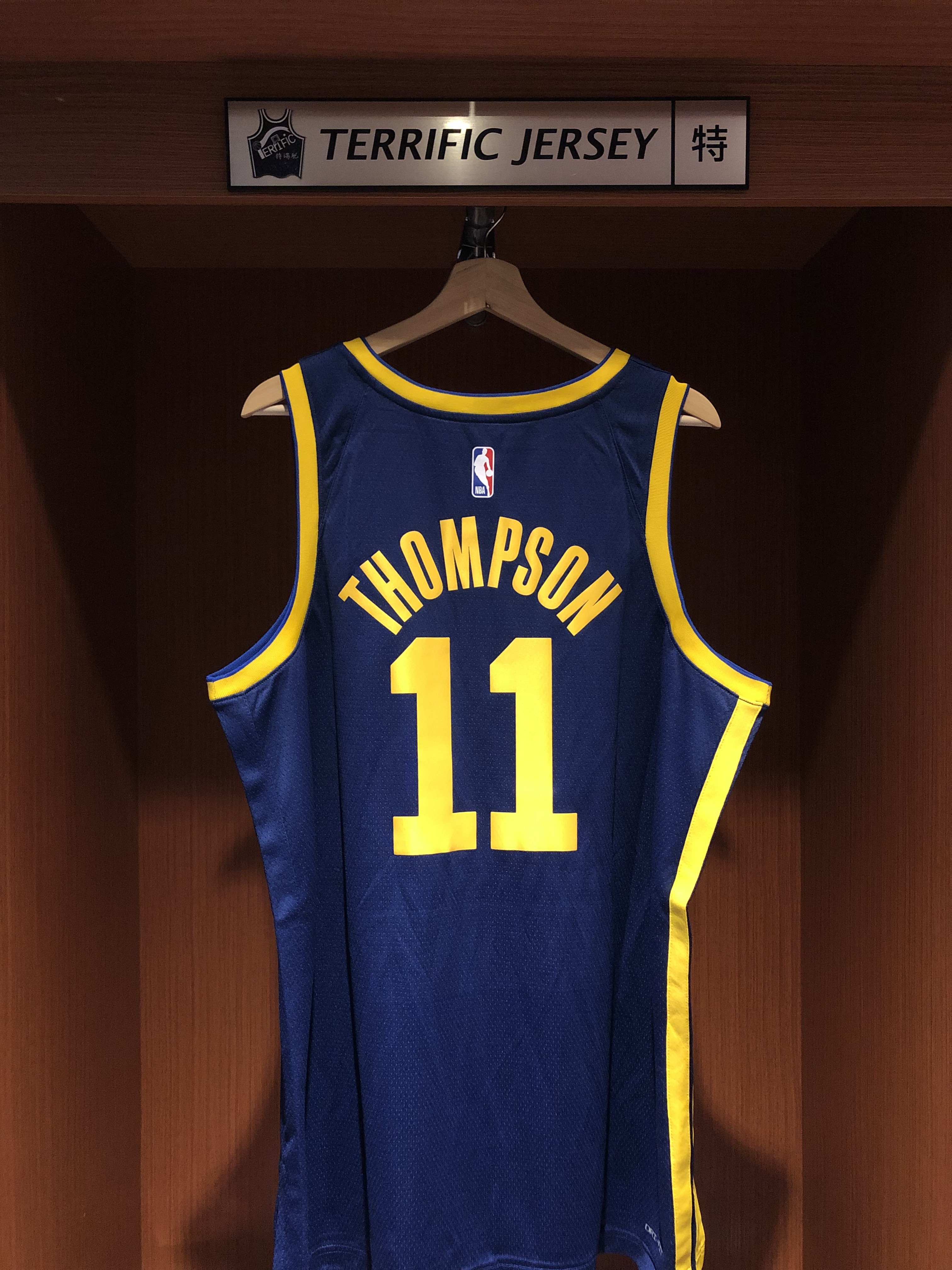 NBA球衣 Klay Thompson 金州勇士深藍 Statement Jordan Swingman 球迷版 熱轉印 全新