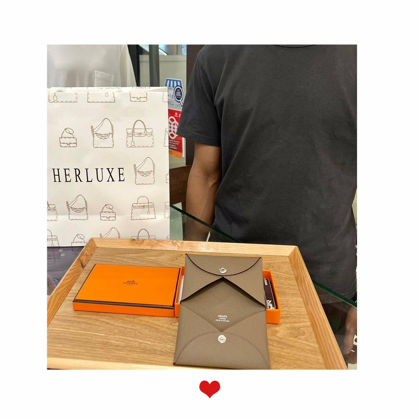 爽快先生來pick up卡包💝 非常開心滿意🫰多謝你支持與關注HERLUXE 🫶