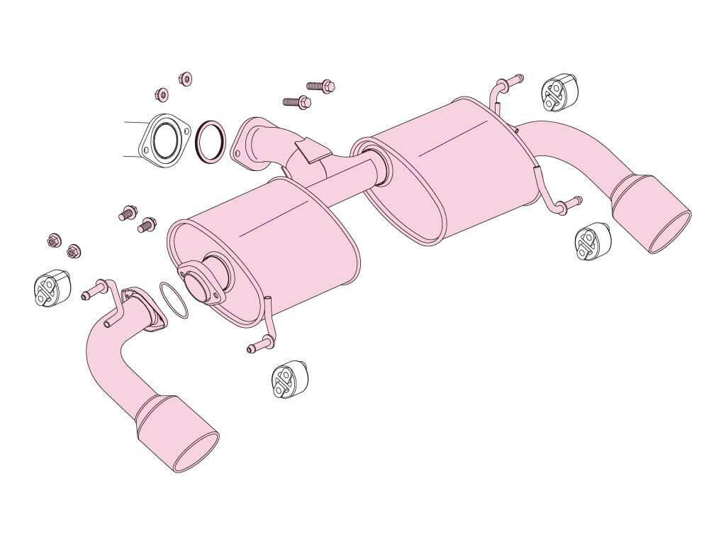 FUJITSUBO A-S 排氣管 MAZDA CX-5 KF 2.5 2017-