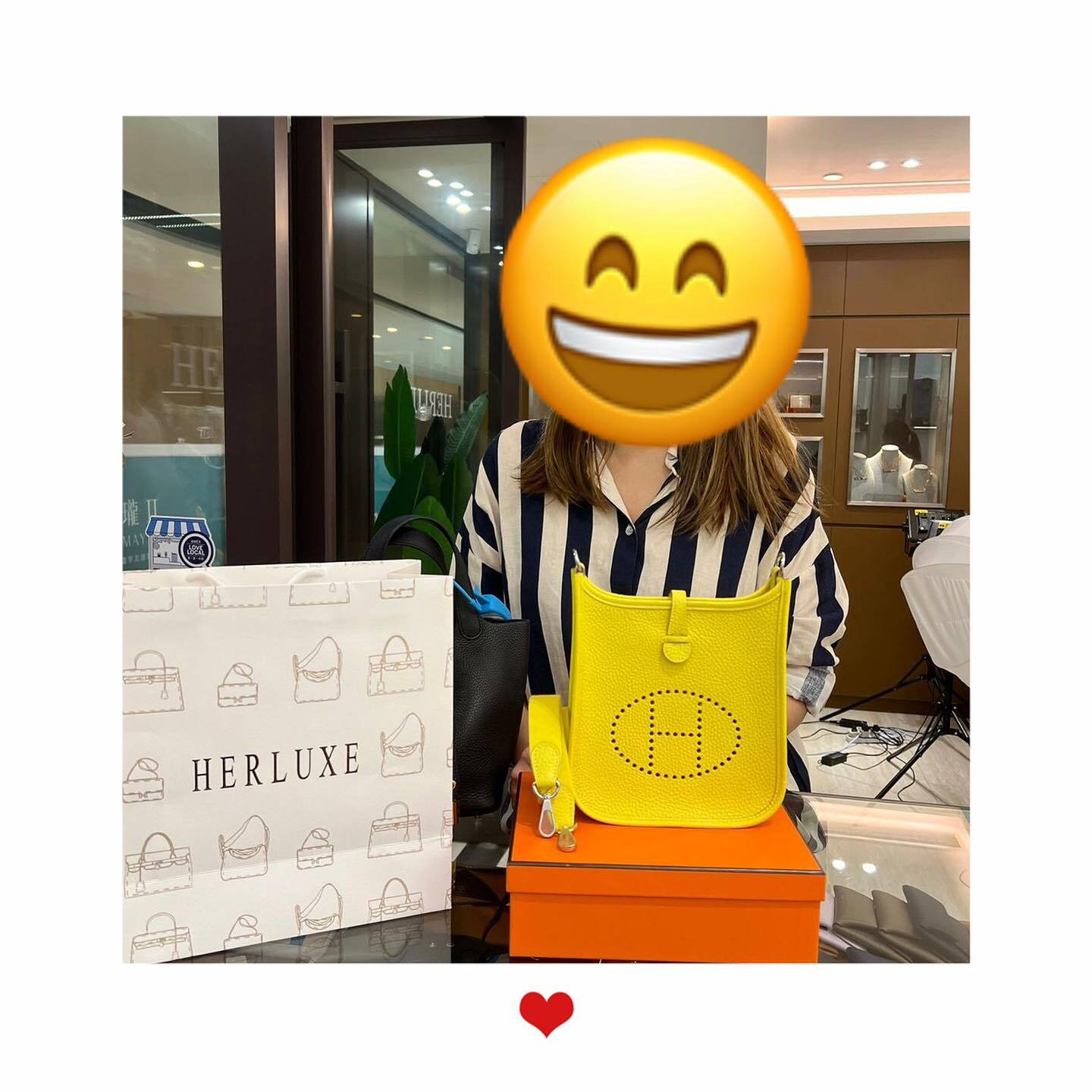 氣質大V靚靚來pick up mini E檸檬黃🍋 非常滿意🥰 今次拎的P18黑金都係幫襯我哋買的🫶 多謝你嘅復購再復購❤️ 被信任是一種責任💪