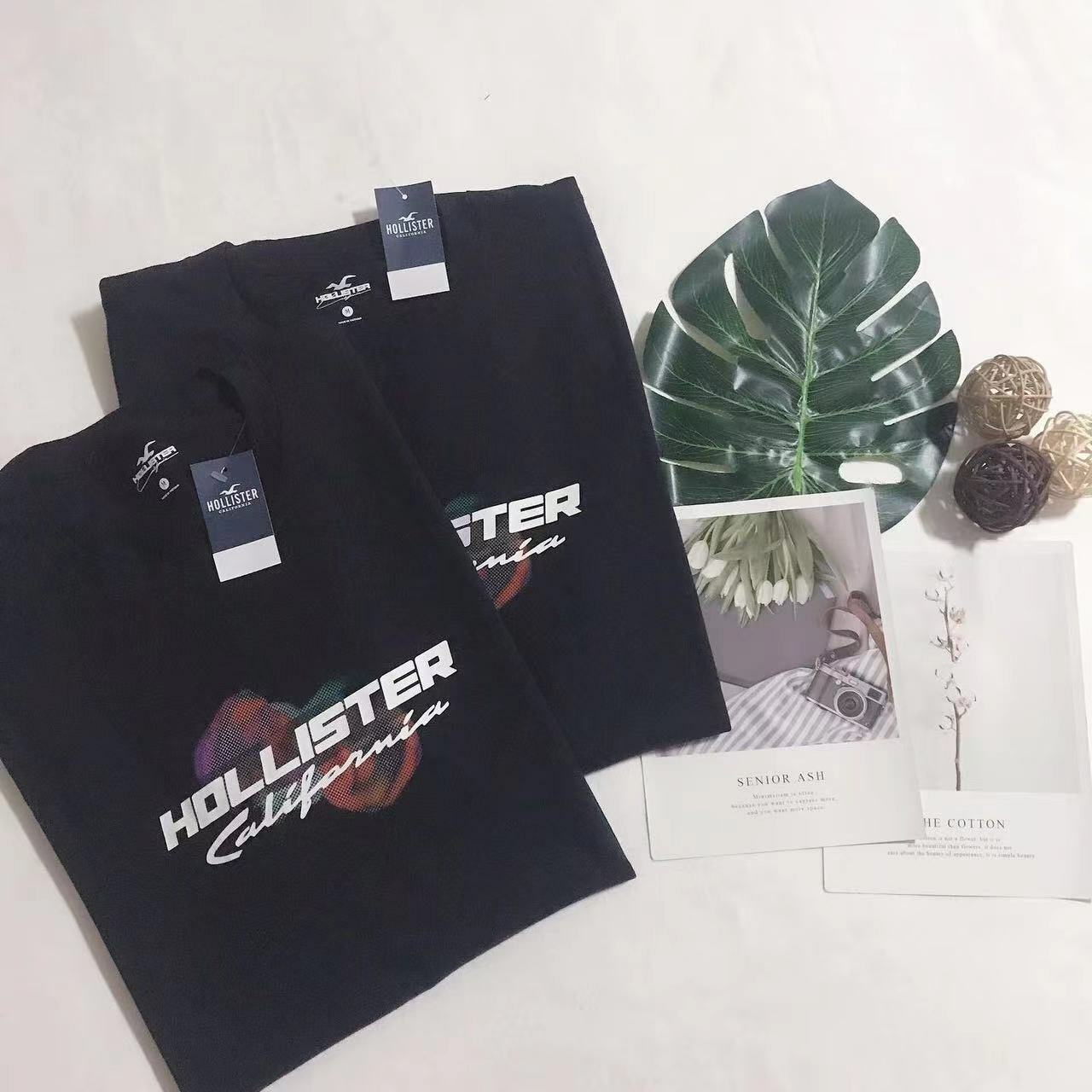 HOLLISTER OMBRÉ BACK PRINT TEE