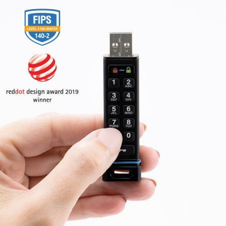 SecureDrive® KeyPad Hardware Encrypted Military Grade Usb Flash Drive