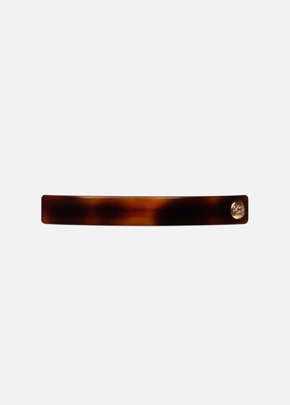 ヘアアクセサリー [MARITHE FRANCOIS GIRBAUD] REGULAR LOGO OVAL HAIR PIN MARITHE】 REGULAR LOGO OVAL HAIR PIN−BROWN (Marithe +