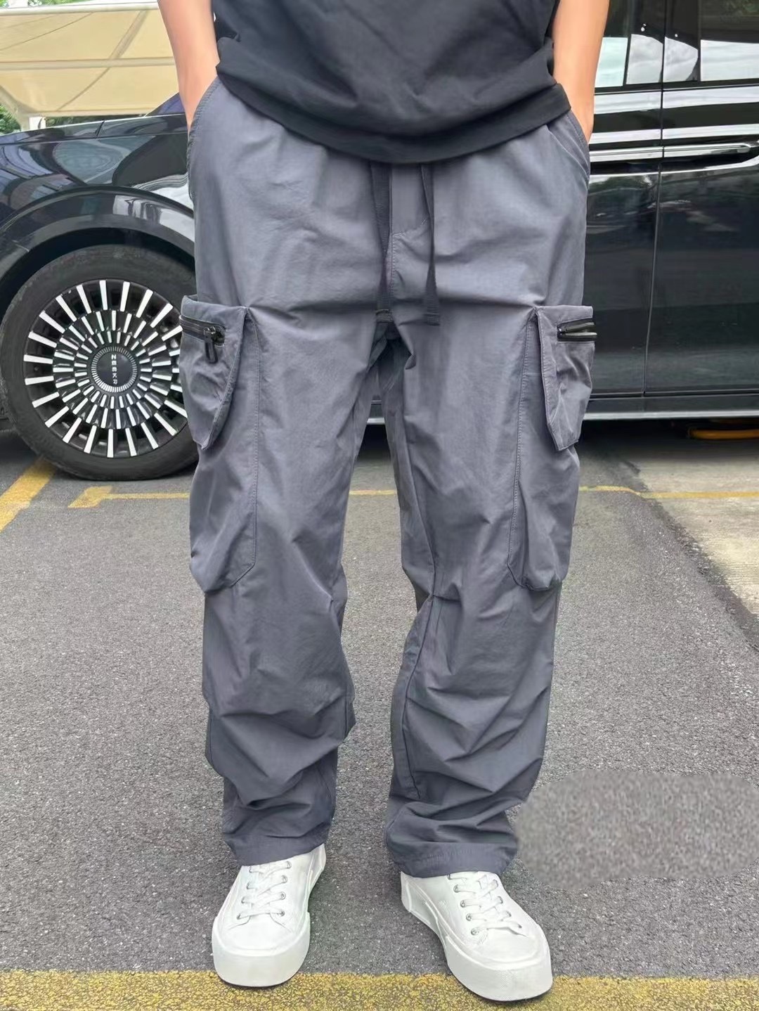 新款機能傘兵褲 三色 K8835