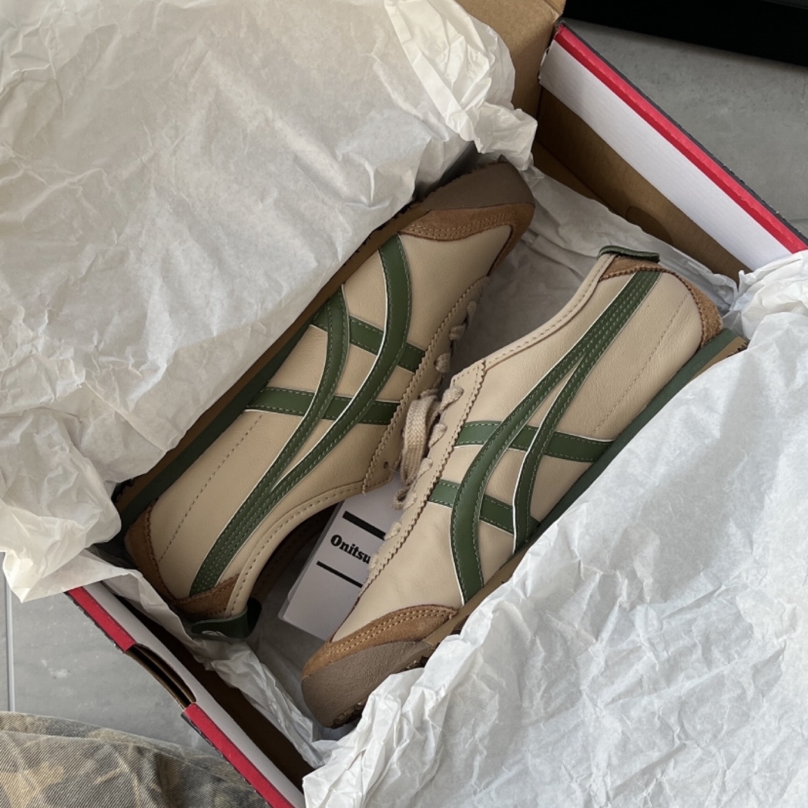 Onitsuka Tiger 鬼塚虎 栗子抹茶🌰