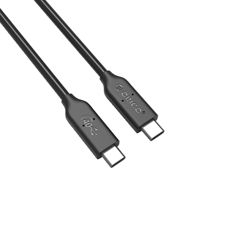 ORICO USB 4.0 Cable 40Gbps Data Transfer 100W PD, 8K@60Hz 兼容 雷電3/ USB3.2/ USB 3.1 [U4C08]