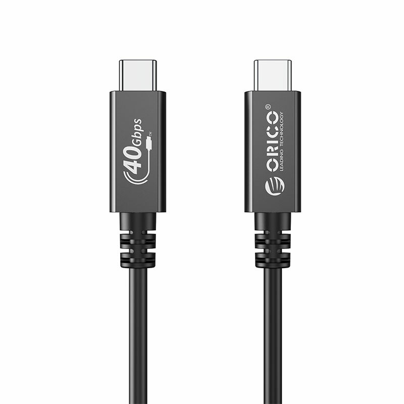 ORICO USB 4.0 Cable 40Gbps Data Transfer 100W PD, 8K@60Hz 兼容 雷電3/ USB3.2/ USB 3.1 線長 [U4A]