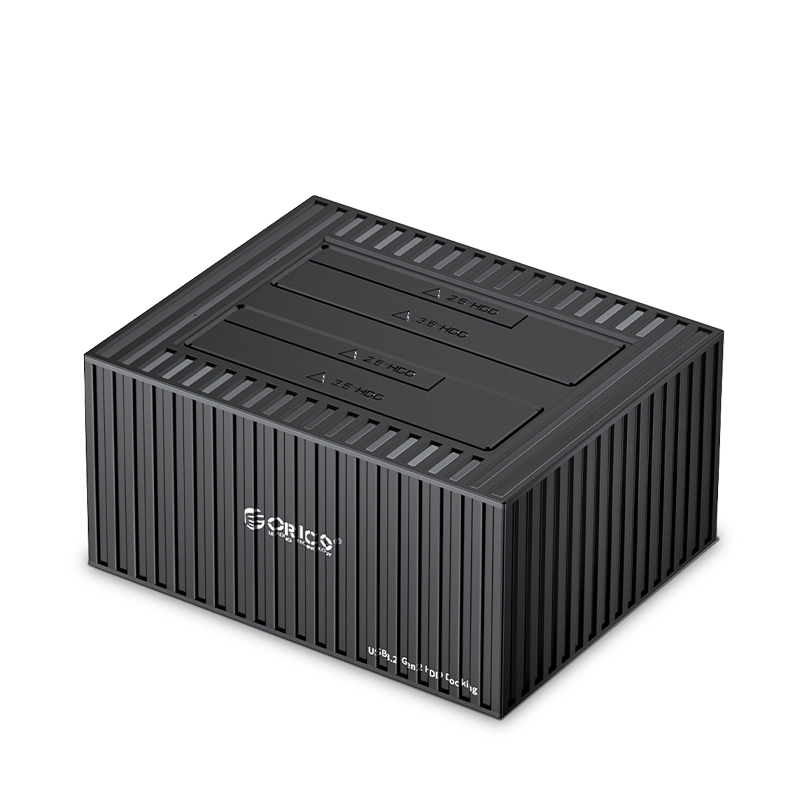 ORICO Type-C Gen 2 10Gbps Dual-bay HDD Dock with Offline Clone Function Container Style [9628C3-C]