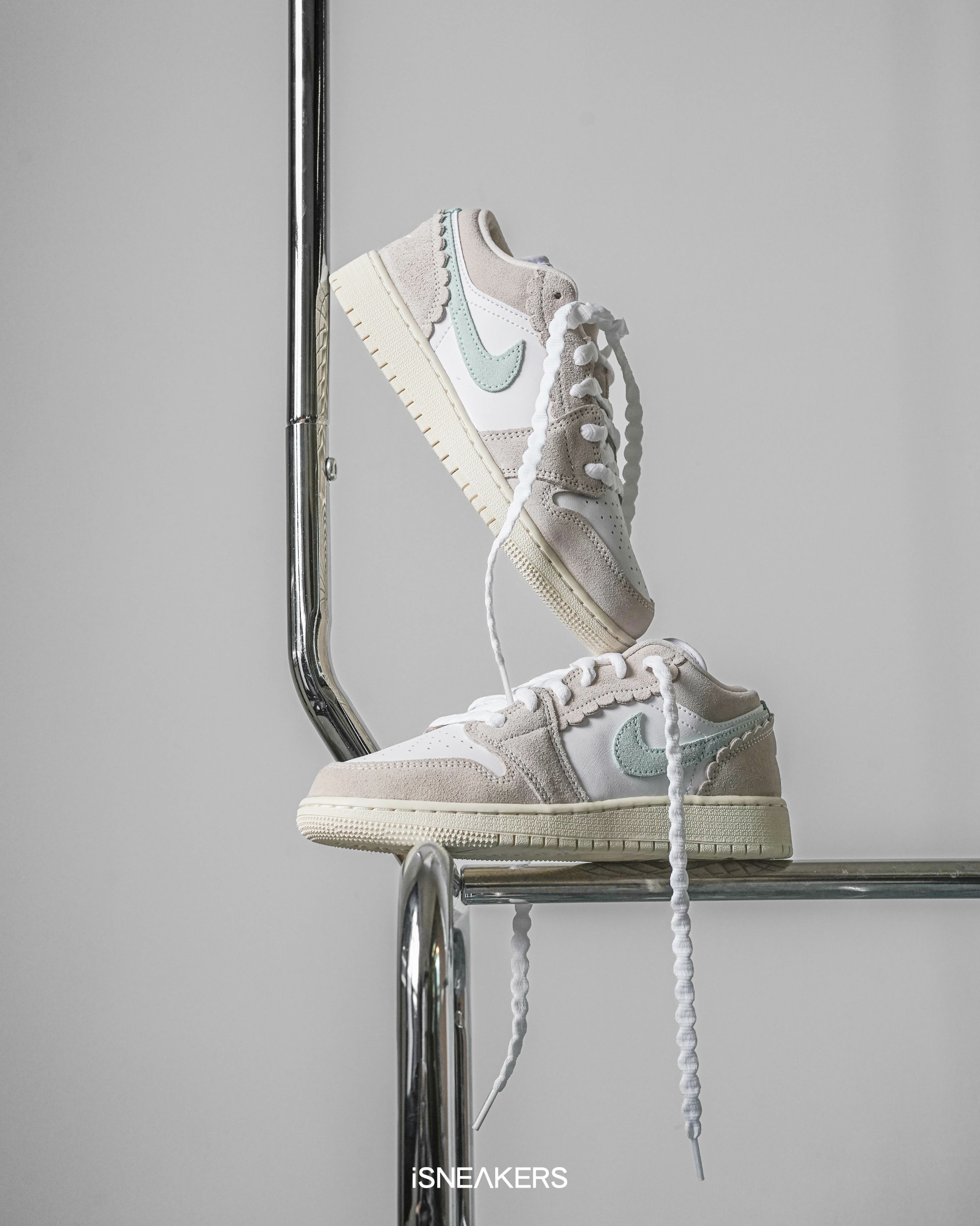 iSNEAKERS｜Air Jordan 1 GS "Pink Blue" 波浪冰淇淋 DZ5356-800