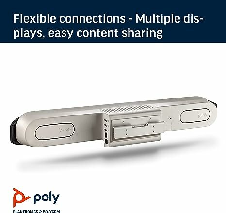 POLY STUDIO X50 ALL-IN-ONE VIDEO BAR FOR MEDIUM ROOMS