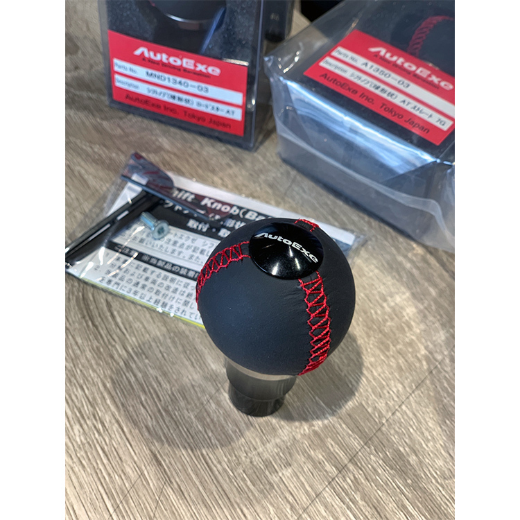 AUTOEXE SHIFT KNOB(RED) AT