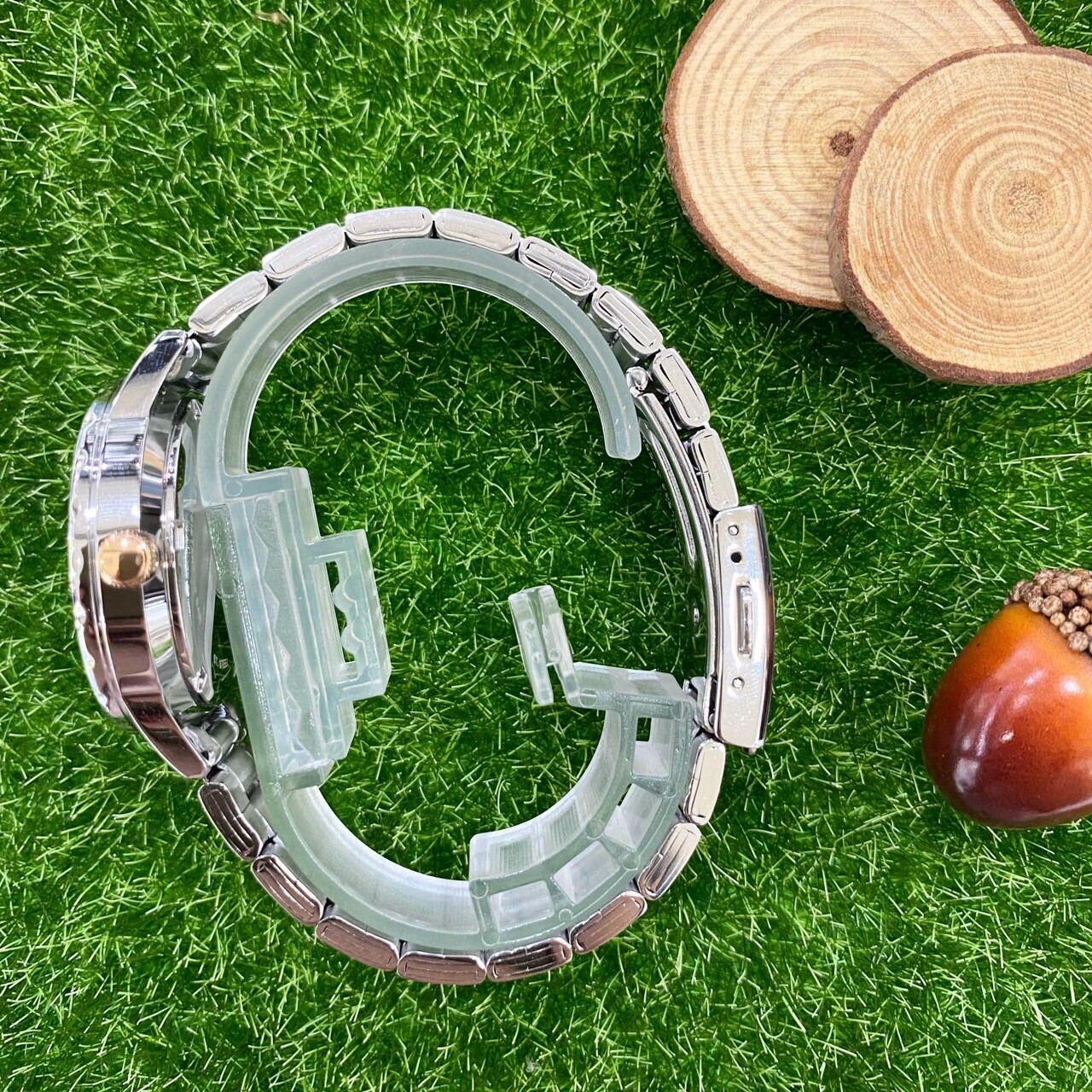 【ALBA 雅柏】優雅晶鑽點綴時尚腕錶 VJ32-X333P 34mm 現代鐘錶