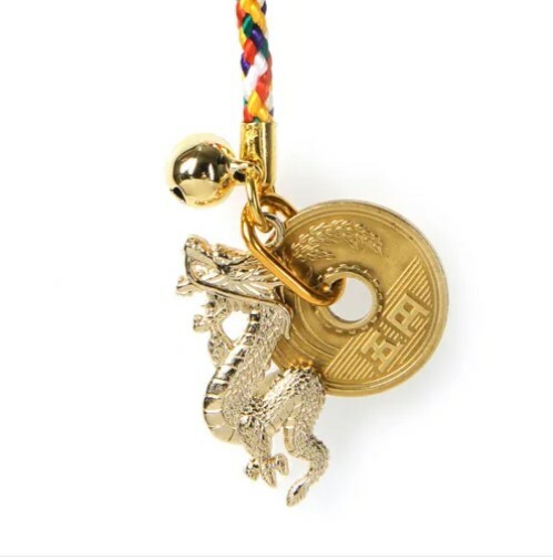 日式靈獸の龍招運招福掛飾(日本製)