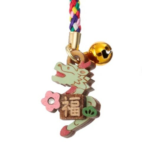 日式靈獸の龍招運招福掛飾(日本製)