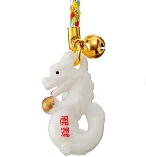 日式靈獸の龍招運招福掛飾(日本製)