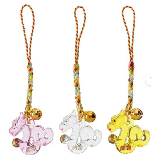 日式靈獸の龍招運招福掛飾(日本製)