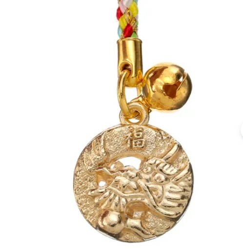 日式靈獸の龍招運招福掛飾(日本製)