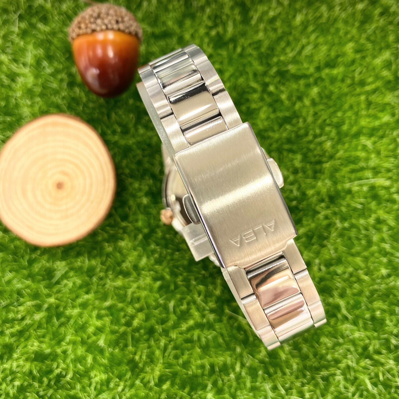 【ALBA 雅柏】優雅晶鑽點綴時尚腕錶 VJ32-X333B 34mm 現代鐘錶