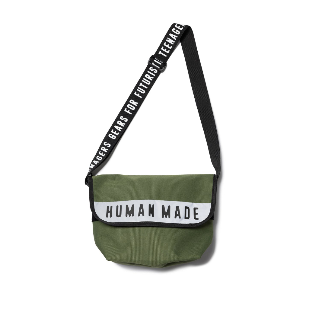 2023AW HUMAN MADE MESSENGER BAG MEDIUM 中郵差包側背現貨