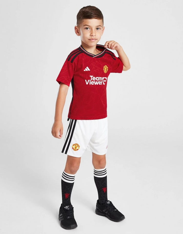 2023 Manchester United Home Children Kit