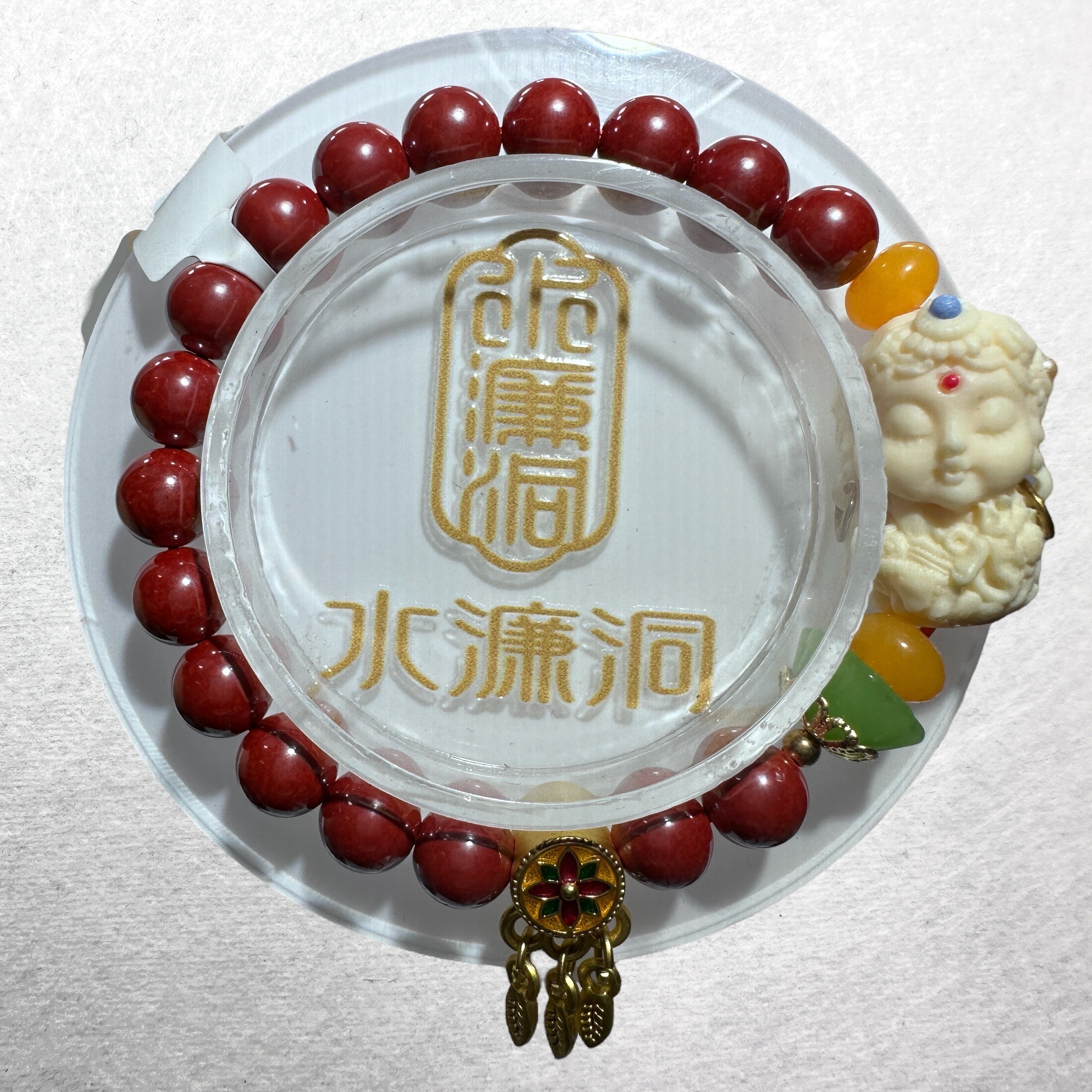 紫金砂渡母手串