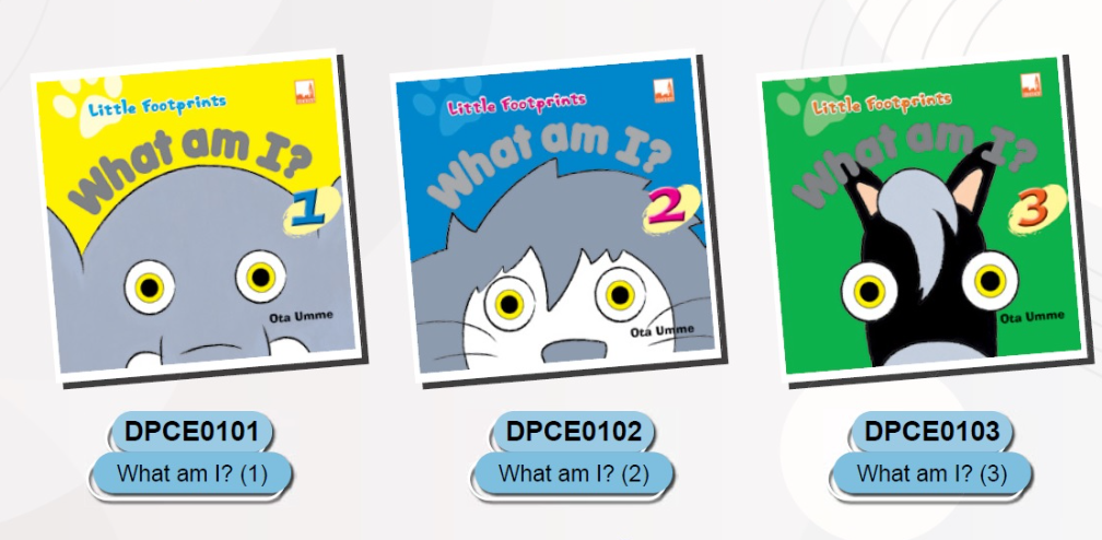 Pelangi Little Footprints What Am I ( 3books)