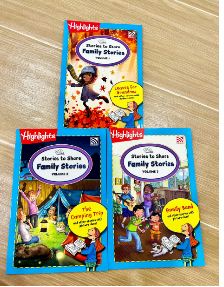 Pelangi Stories To Share Family Stories (3 books)