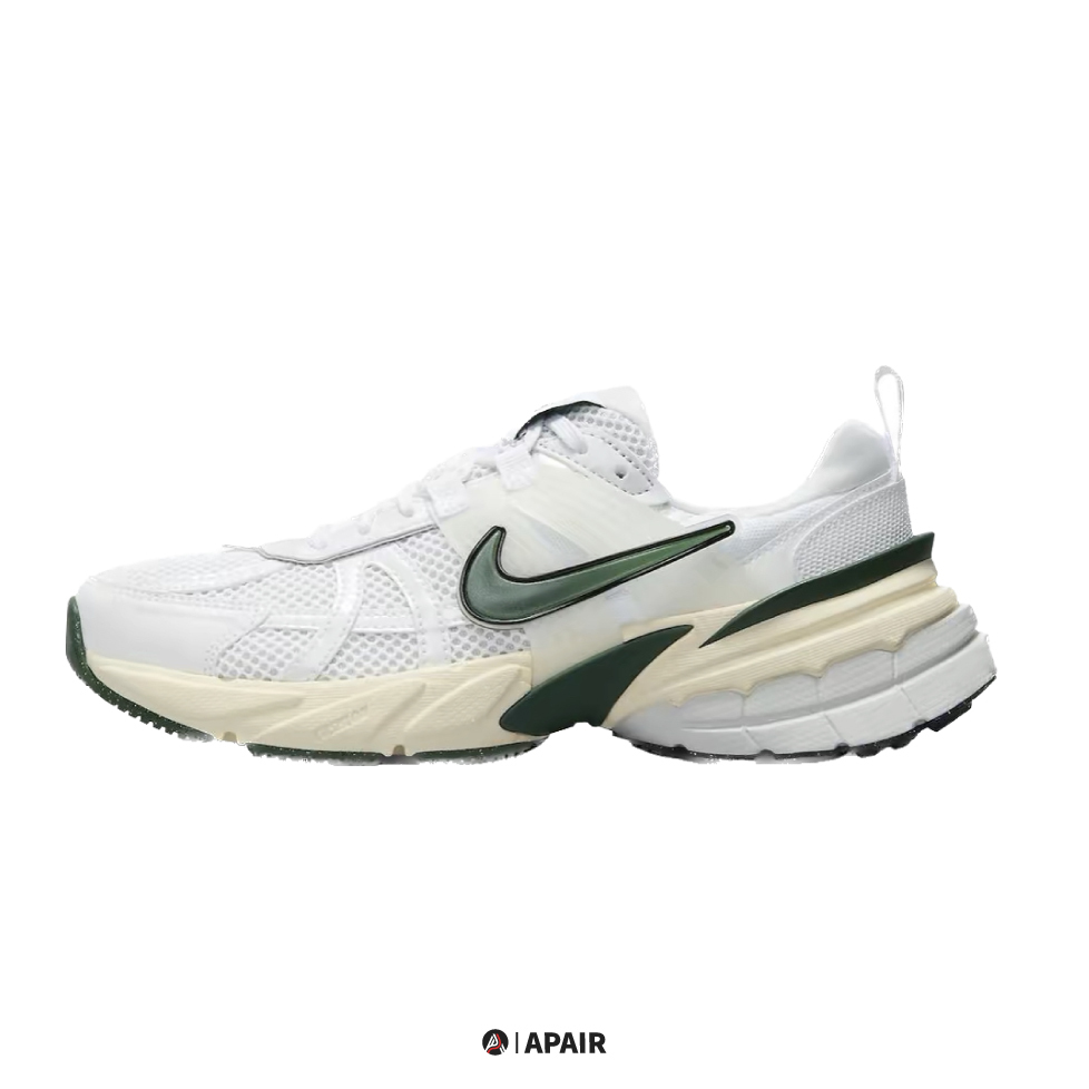 【APAIR】現貨 Nike V2k Run 白綠 奶油底 復古跑鞋 FD0736-101