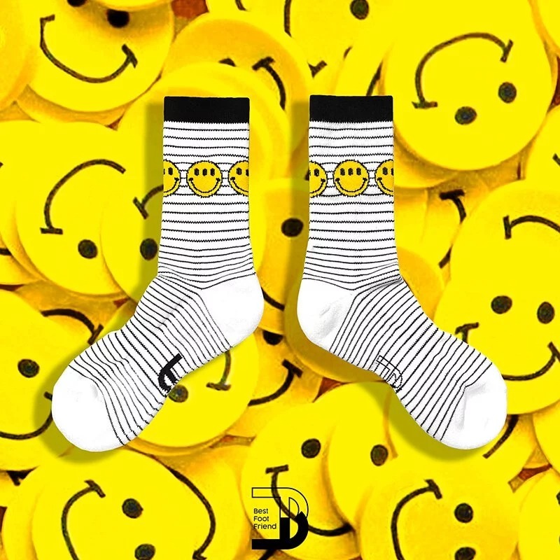 BFF STREAK SMILE_白色