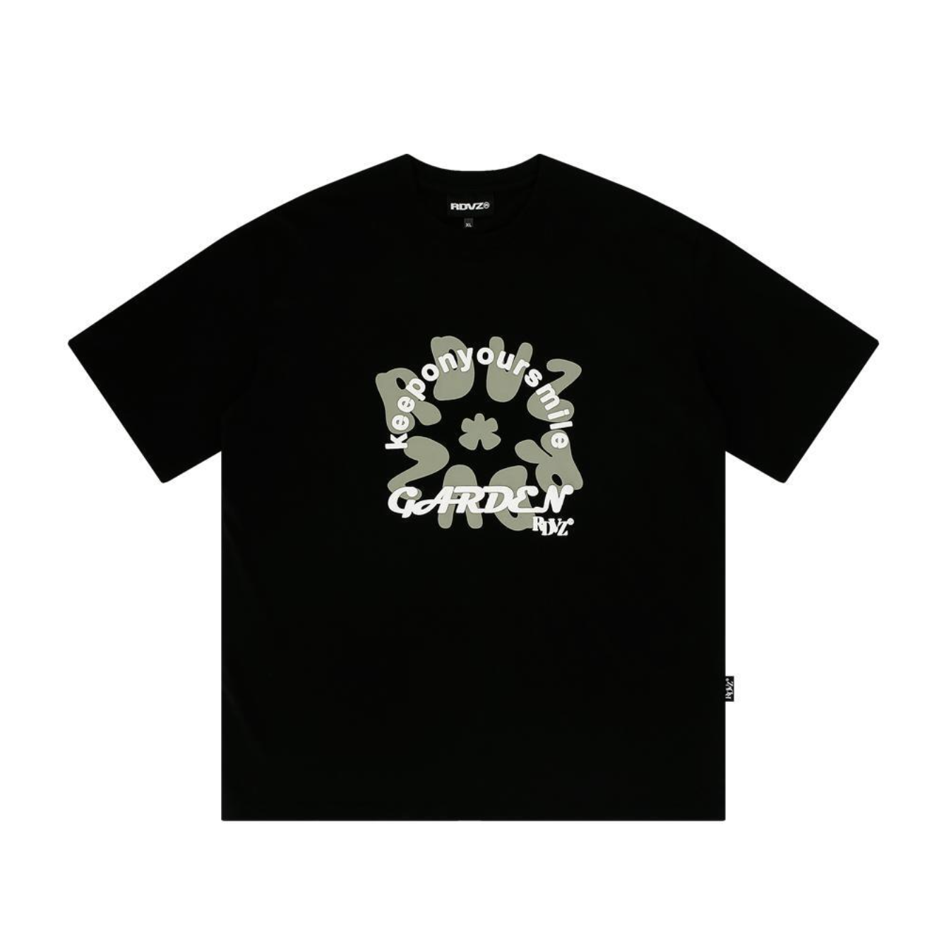 RDVZ 立體 泡泡字體 LOGO 短袖 T-SHIRT
