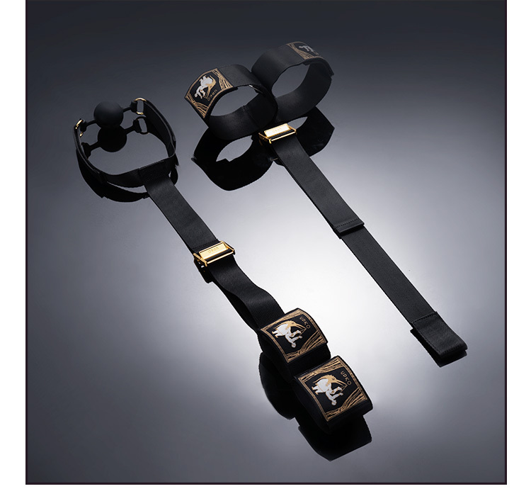 UPKO 駟馬縛套裝 口球 束縛 固定手腳