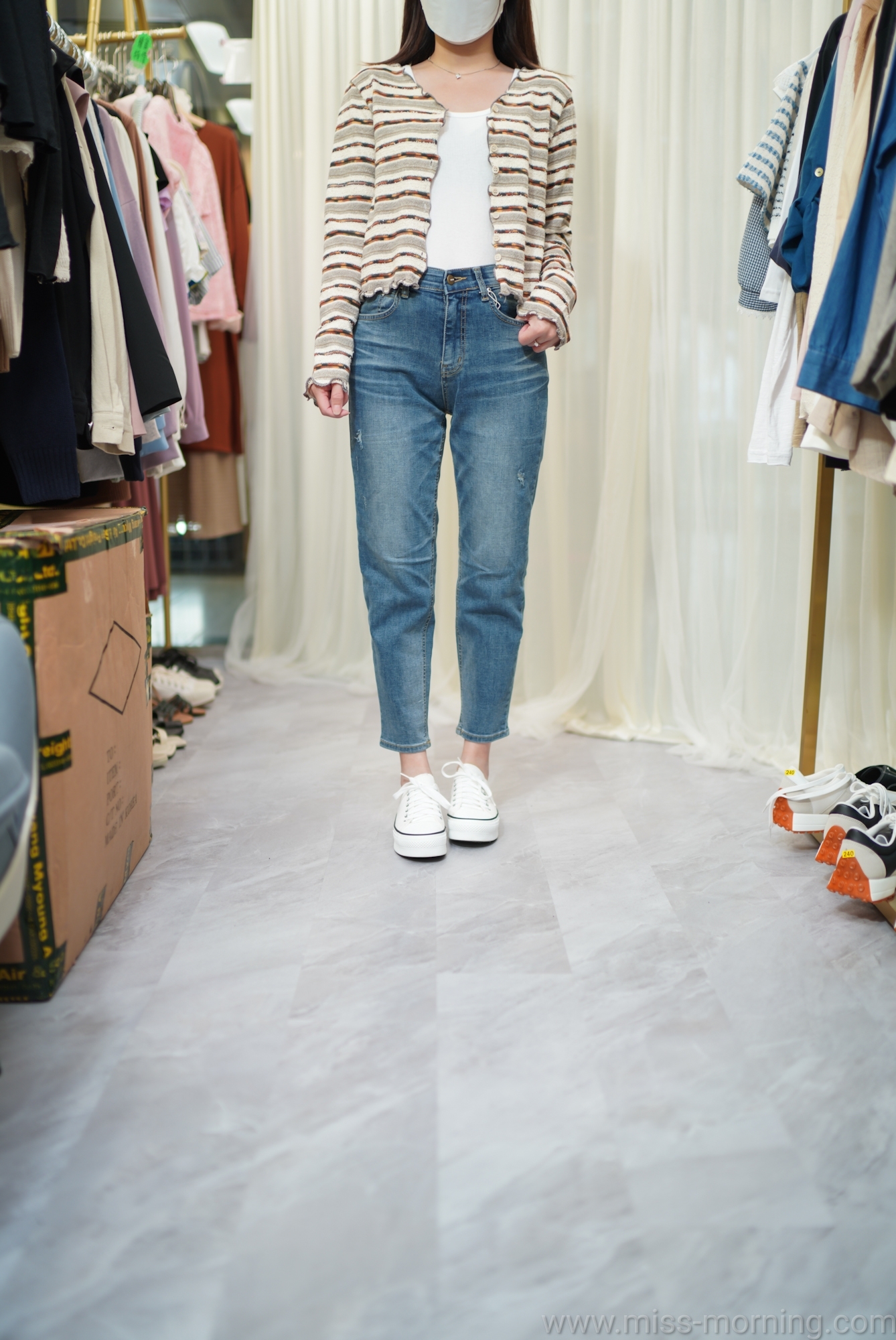 混織款外套/上衣兩穿(13388)&靚牌子靚洗水Boy牛褲(33621)