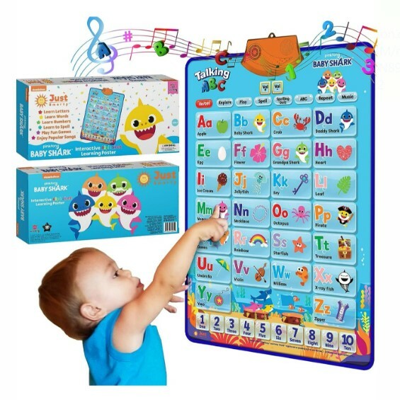 Baby Shark英文發聲掛牆海報