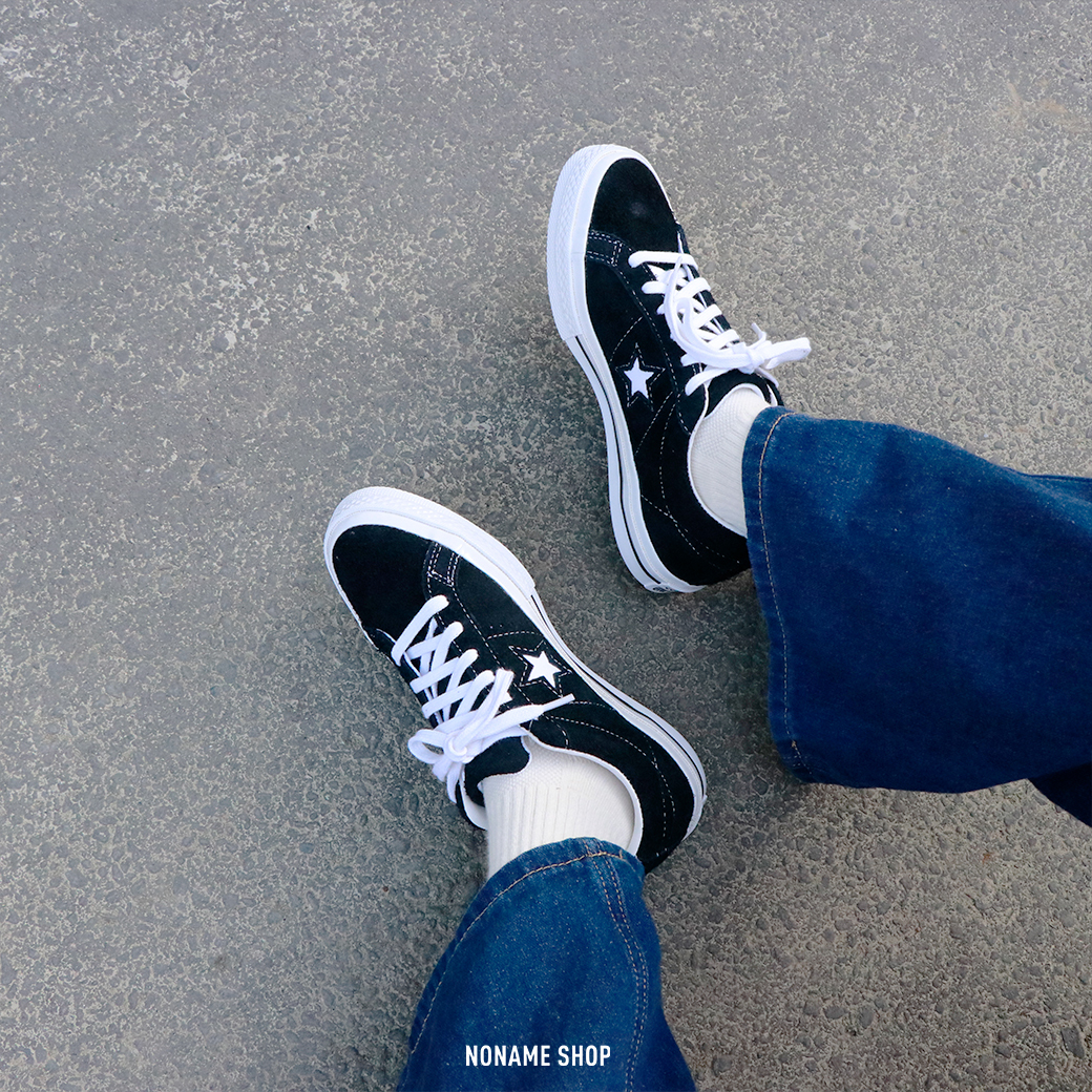 CONVERSE One Star OX 復古 板鞋 黑白