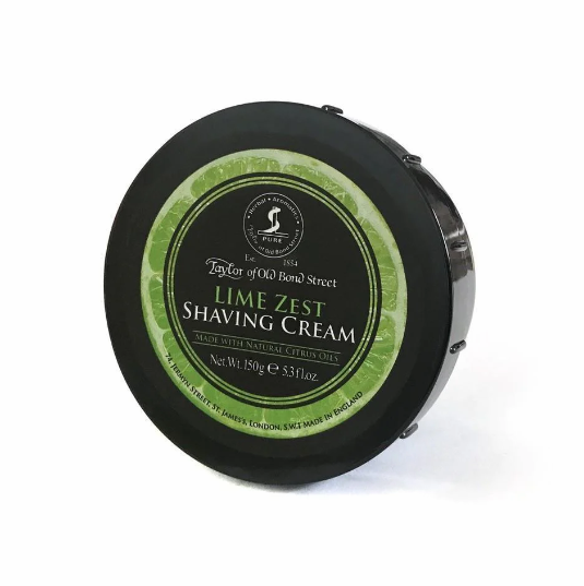 英國 TAYLOR OF OLD BOND STREET  | 青檸皮碗裝剃鬚膏 150g