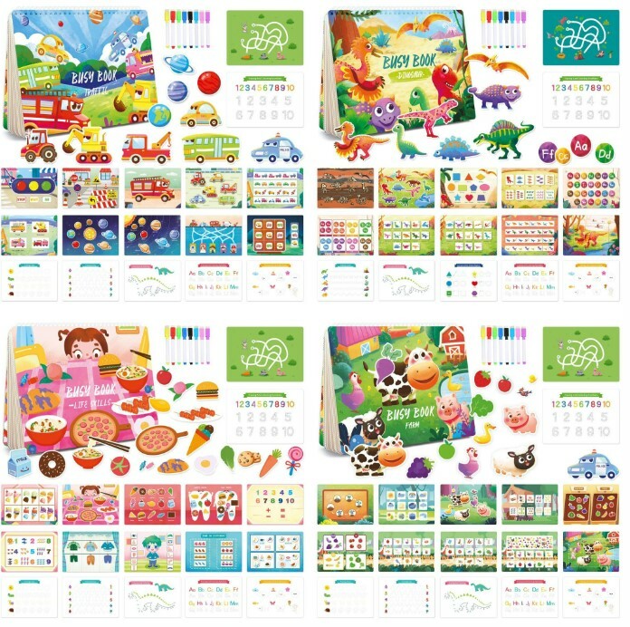 新款安靜書 Busy book