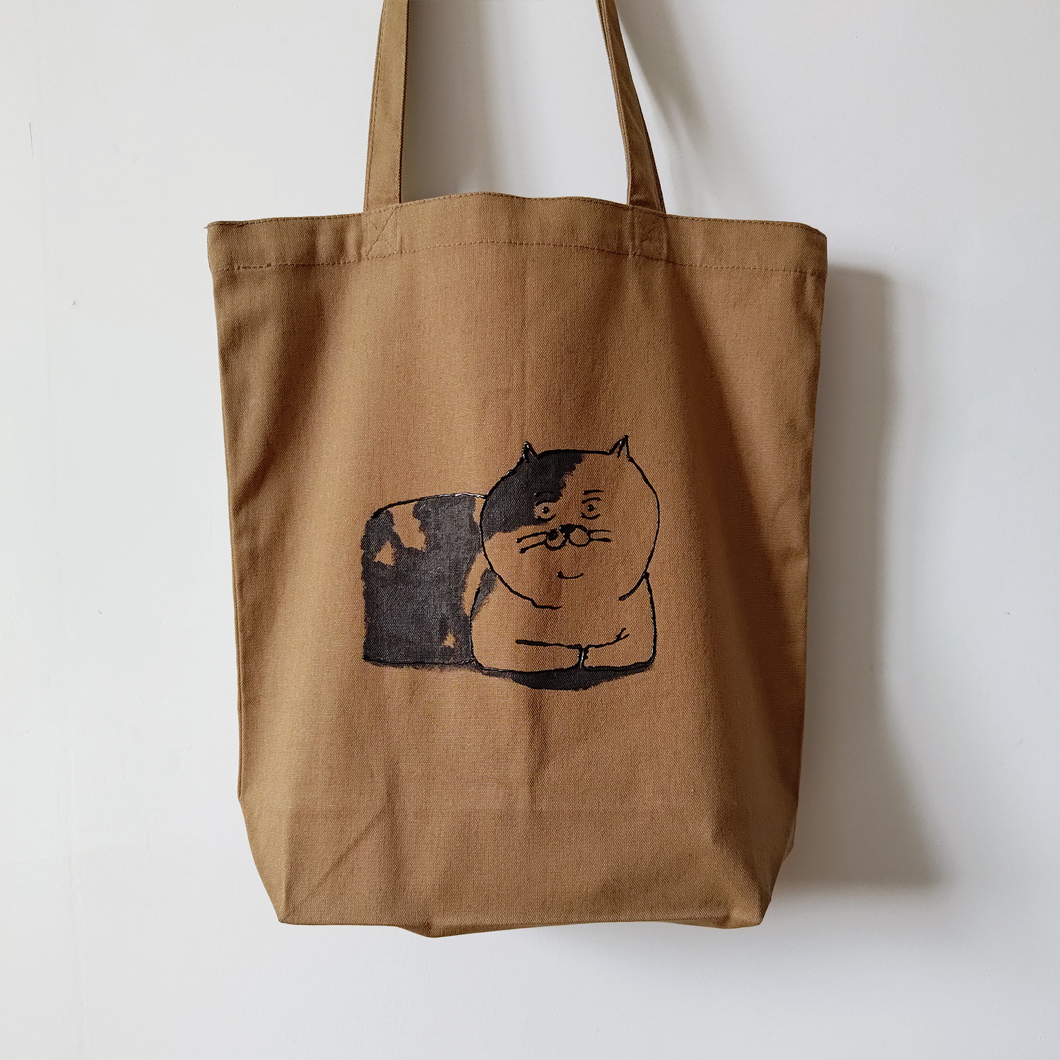 【ehcat貓室友】手工似顏繪帆布袋