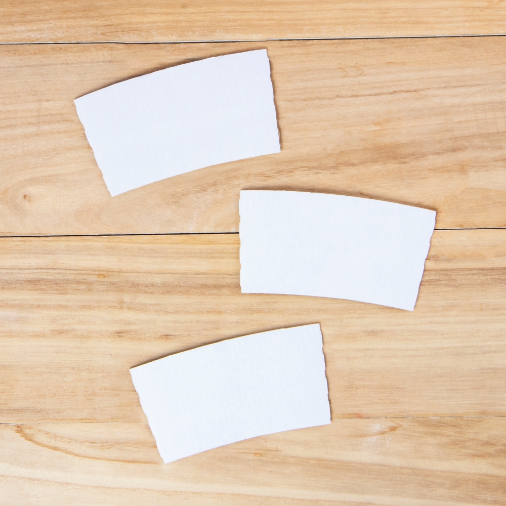 瓦楞杯套 90口徑 白牛