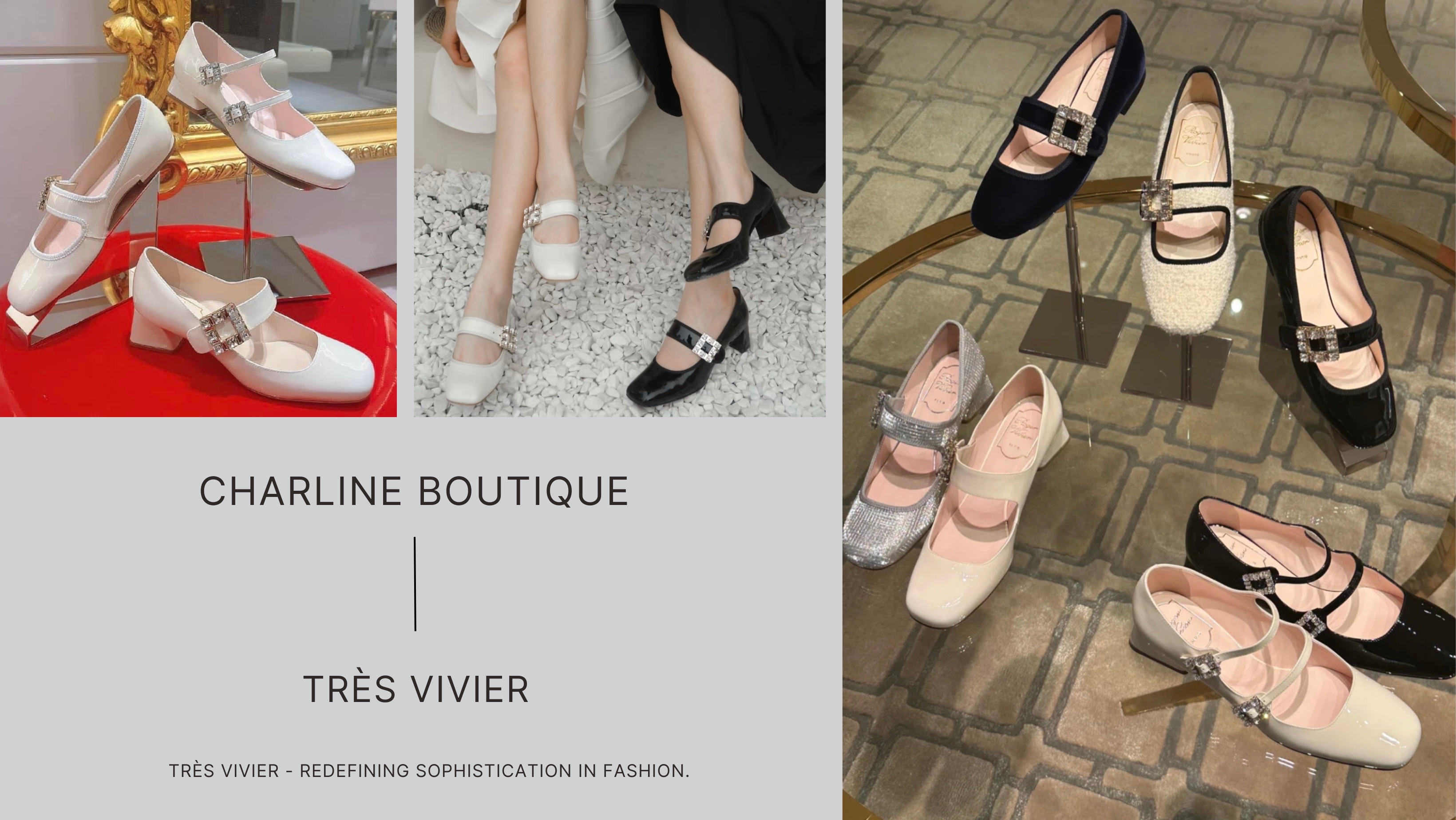 Roger Vivier Très Vivier瑪麗珍鞋成為時尚焦點，融合傳統和現代風格。這些漆皮瑪麗珍鞋設計獨特，有多種高度選擇，0.5cm的平底、2.5cm的粗跟、4.5cm的方跟和7.5cm的粗跟，適應不同場合。小巧的閃鑽扣設計增添迷人光彩，適合宴會、約會和日常穿搭。品牌大使申敏兒展現了瑪麗珍鞋的多樣風格，從優雅到性感，法式風情盡現。這款鞋子已經不再是老派，而是時尚的代表，同時提供出色的舒適性，特別對於寬腳型。Très Vivier瑪麗珍鞋就是首選。