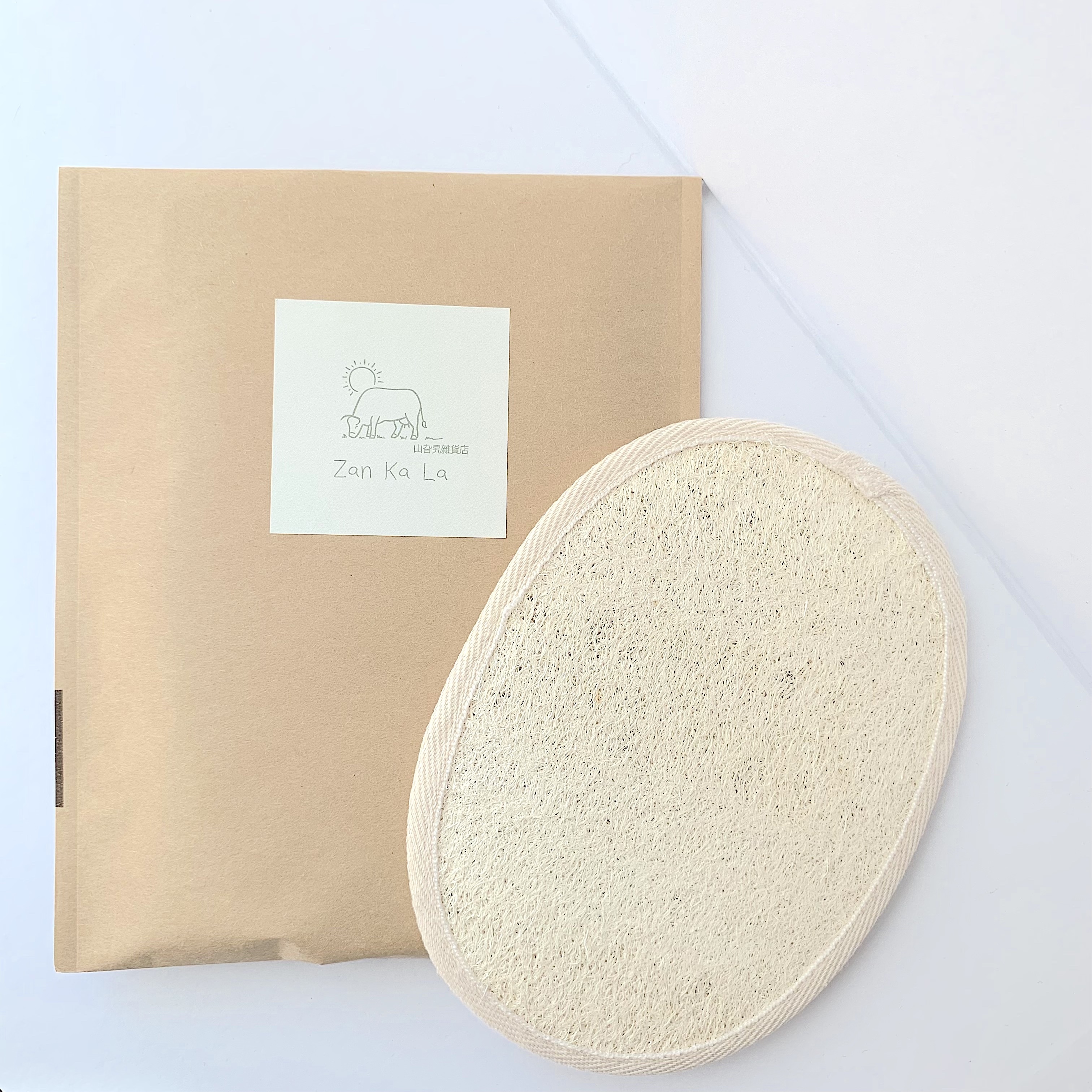 絲瓜絡沐浴棉 (1件裝 - L Size 約 13cm x 17cm)