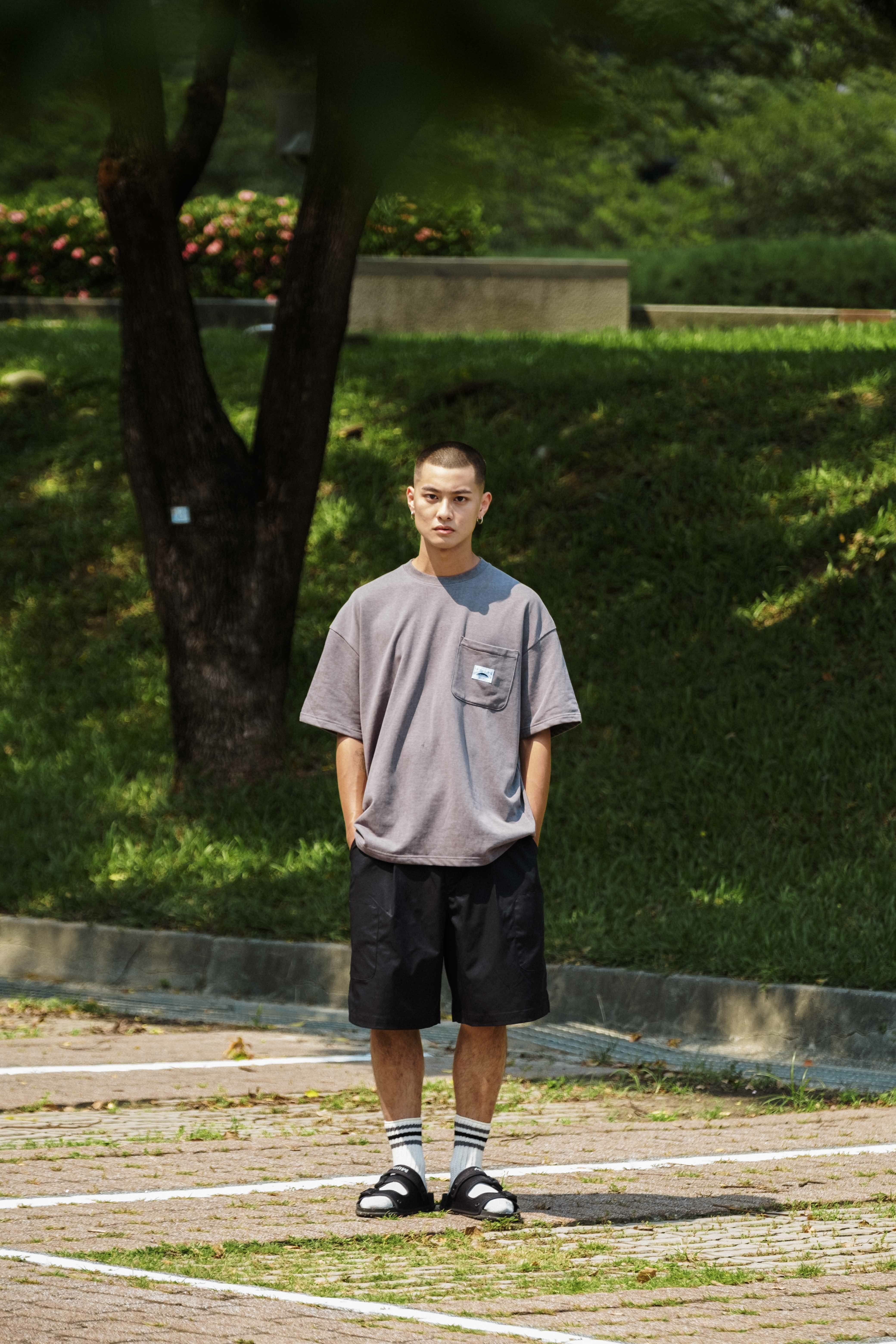 SIMON MADE BS-2328 休閒 機能 登山 短褲