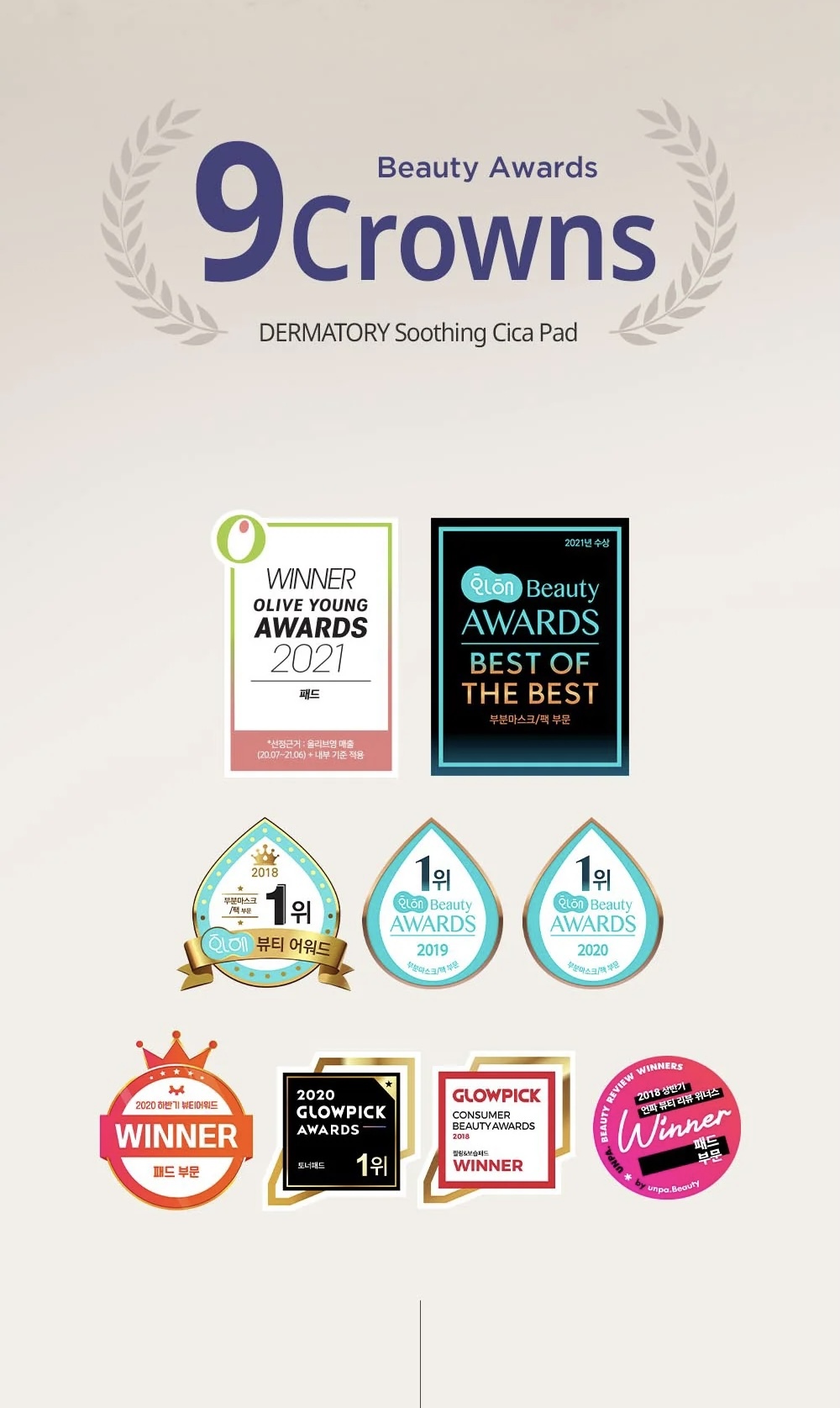 《現貨》DERMATORY - Hypoallergenic Cica Rescue Gauze Pad 80 pads