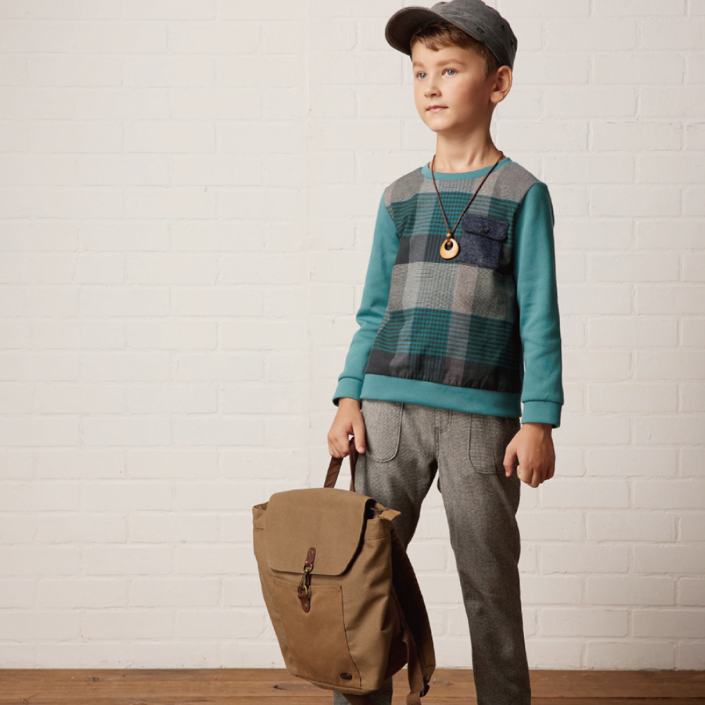 PIPPY 帥氣大口袋彈性棉長褲 灰