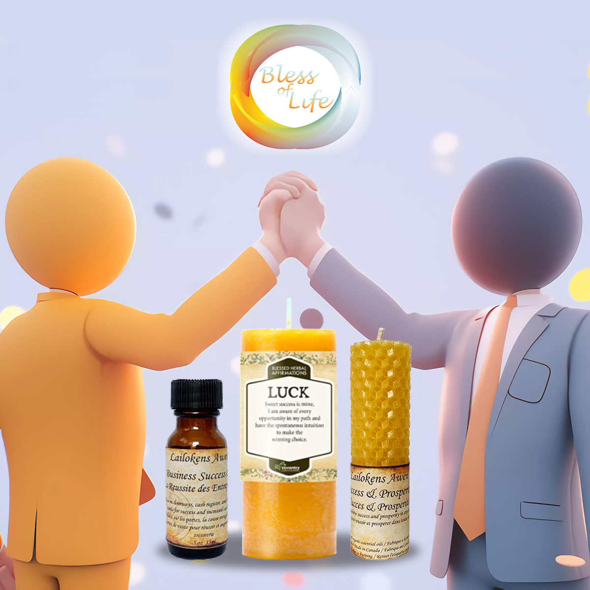 事業成功能量蠟燭套裝 2.0